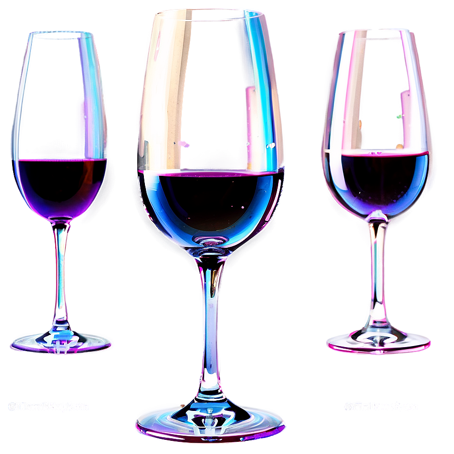 Elegant Wine Glasses Png 06212024 PNG Image