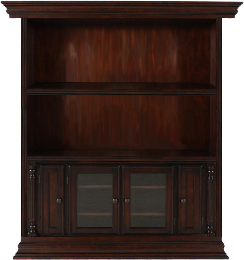 Elegant Wooden Cupboard Closet PNG Image