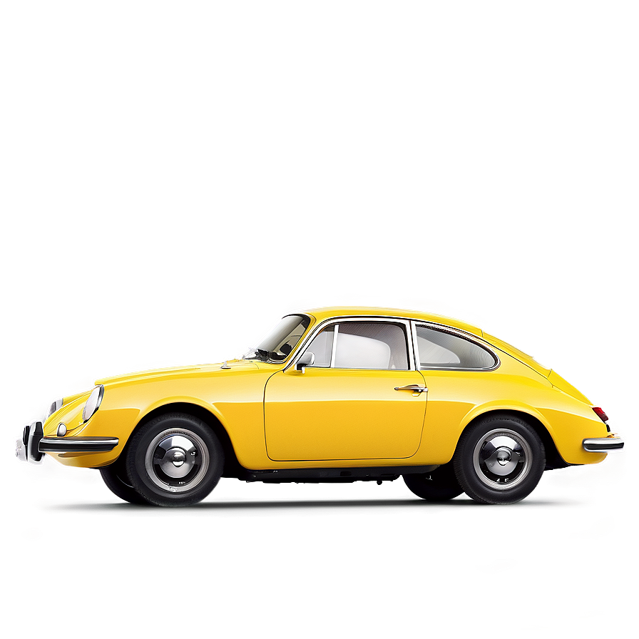 Elegant Yellow Car Png Xcd PNG Image