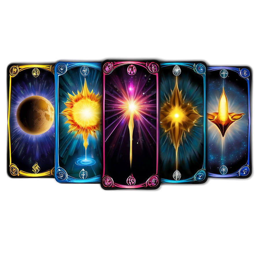 Elemental Tarot Cards Png Ynk55 PNG Image