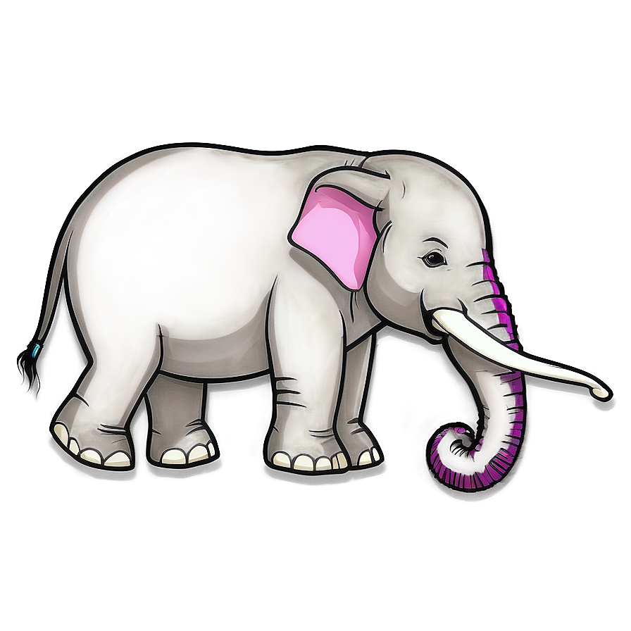 Elephant Cartoon Clipart Png 77 PNG Image