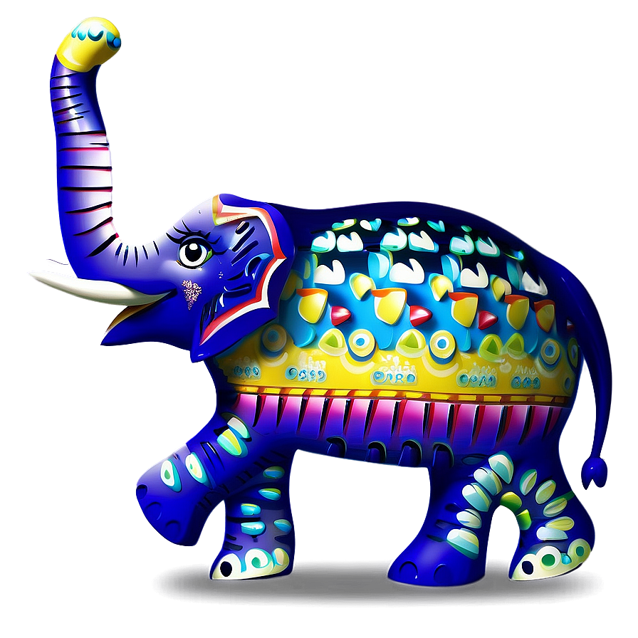 Elephant Parade Float Design Png Rhu PNG Image