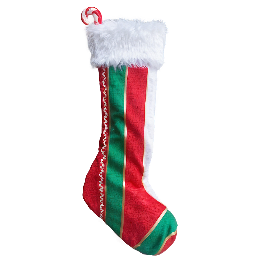 Elf Christmas Stocking Png Bif PNG Image