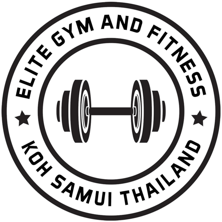 Elite Gym Fitness Logo Koh Samui Thailand PNG Image