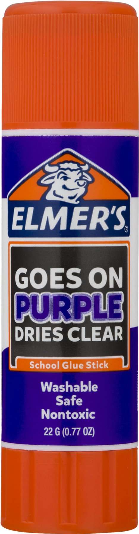 Elmers Purple Glue Stick PNG Image