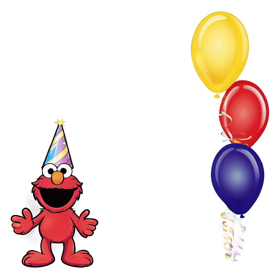 Elmo Birthday Party Backdrop Png 98 PNG Image