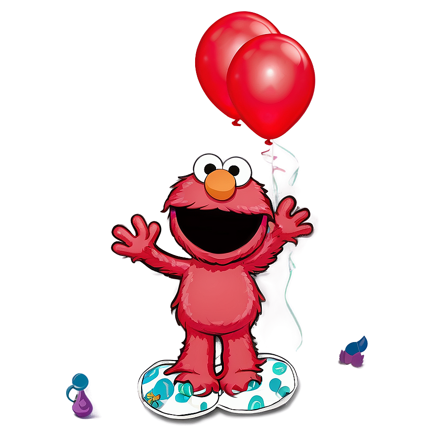 Elmo Birthday Party Planning Png 06132024 PNG Image