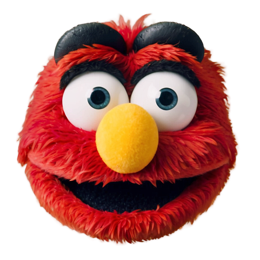 Elmo Face With Different Emotions Png Pdy PNG Image