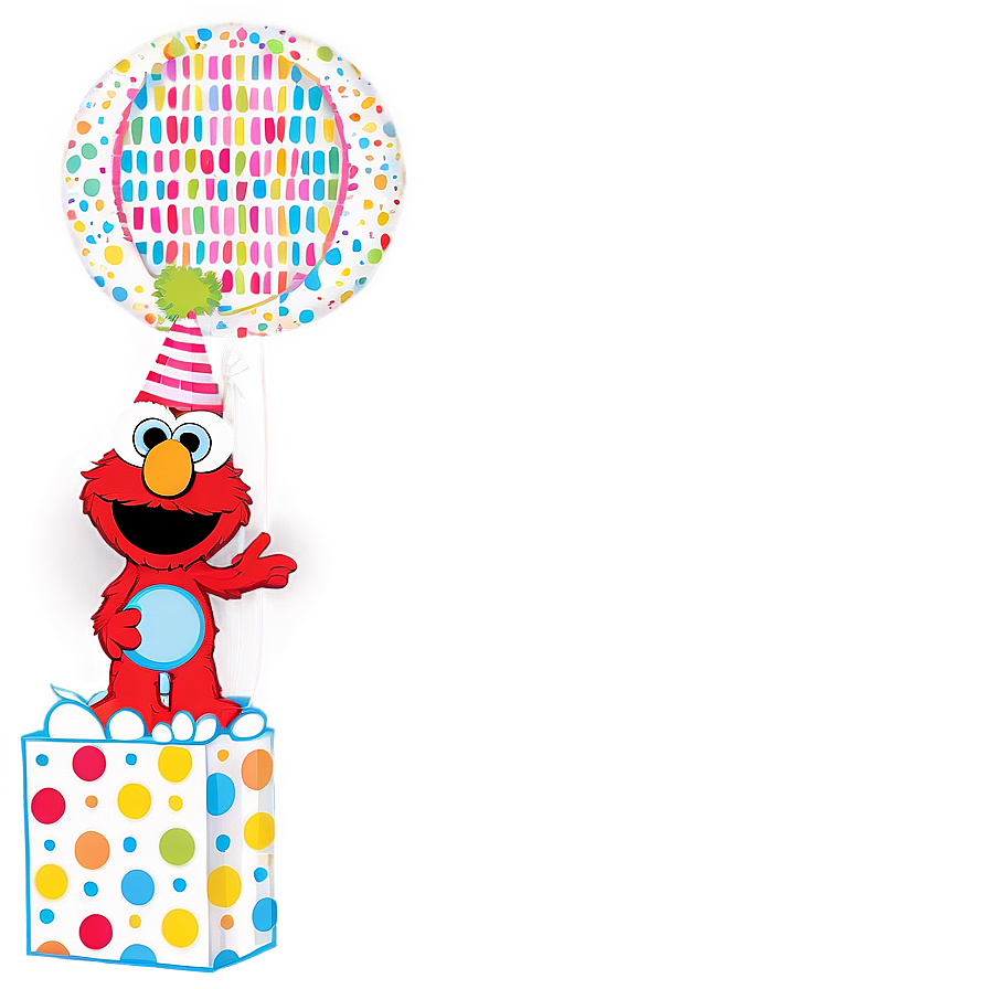 Elmo First Birthday Outfit Png Pmf PNG Image