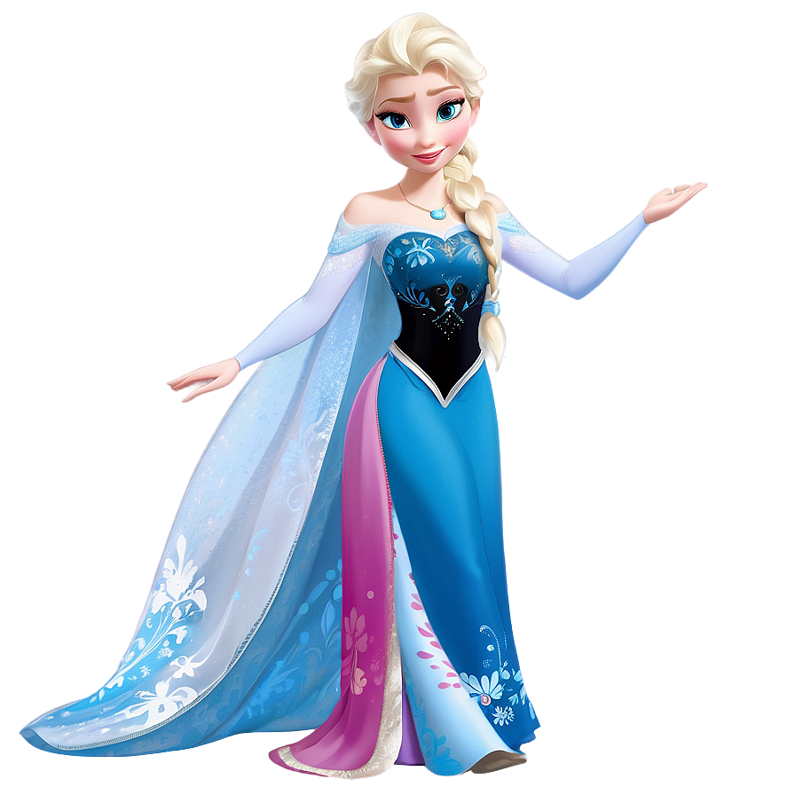 Elsa Disney Princess Png Bbt16 PNG Image