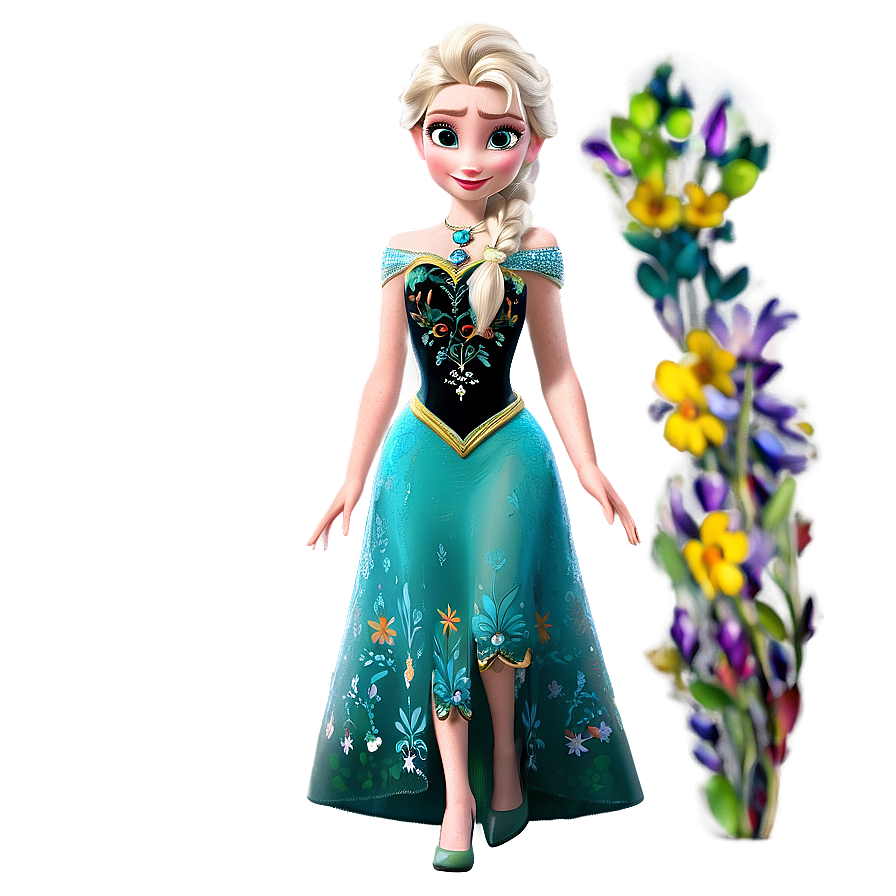 Elsa Frozen Fever Look Png Uan10 PNG Image