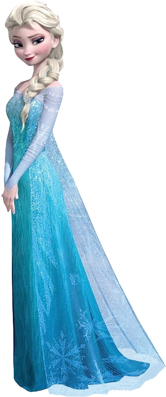 Elsa Frozen Queen Character PNG Image