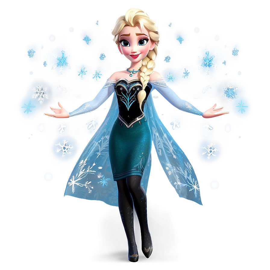 Elsa Holiday Celebration Png Cxc PNG Image