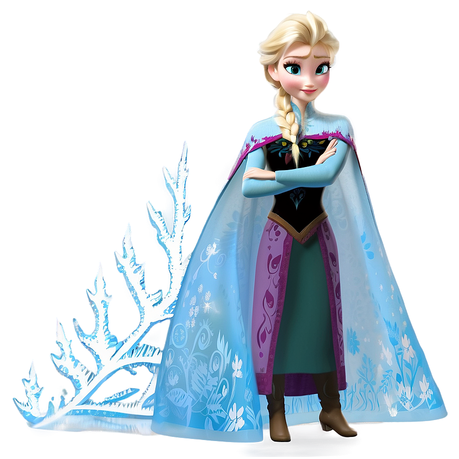 Elsa's Frozen Kingdom Png 60 PNG Image