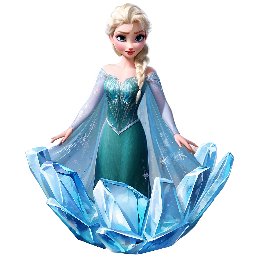 Elsa's Ice Diamond Png 05032024 PNG Image