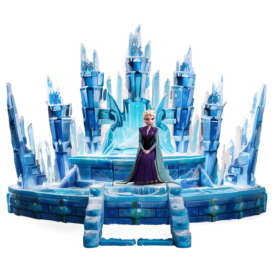 Elsa's Ice Throne Room Png Xpc PNG Image