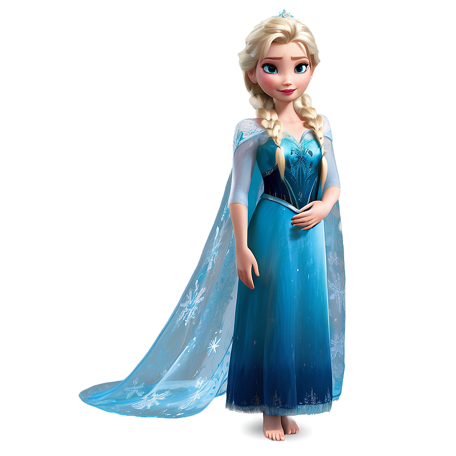 Elsa Snow Queen Costume Png 95 PNG Image