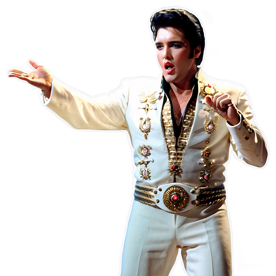 Elvis In Concert Png 53 PNG Image