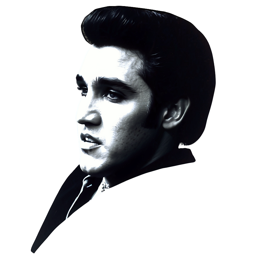 Elvis Presley Silhouette Png 3 PNG Image