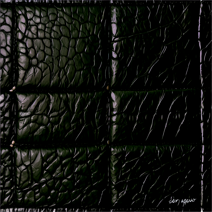 Embossed Black Leather Png Fuv PNG Image