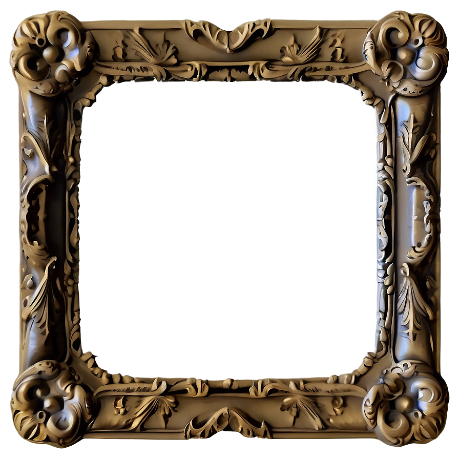 Embossed Picture Frame Png Aym91 PNG Image