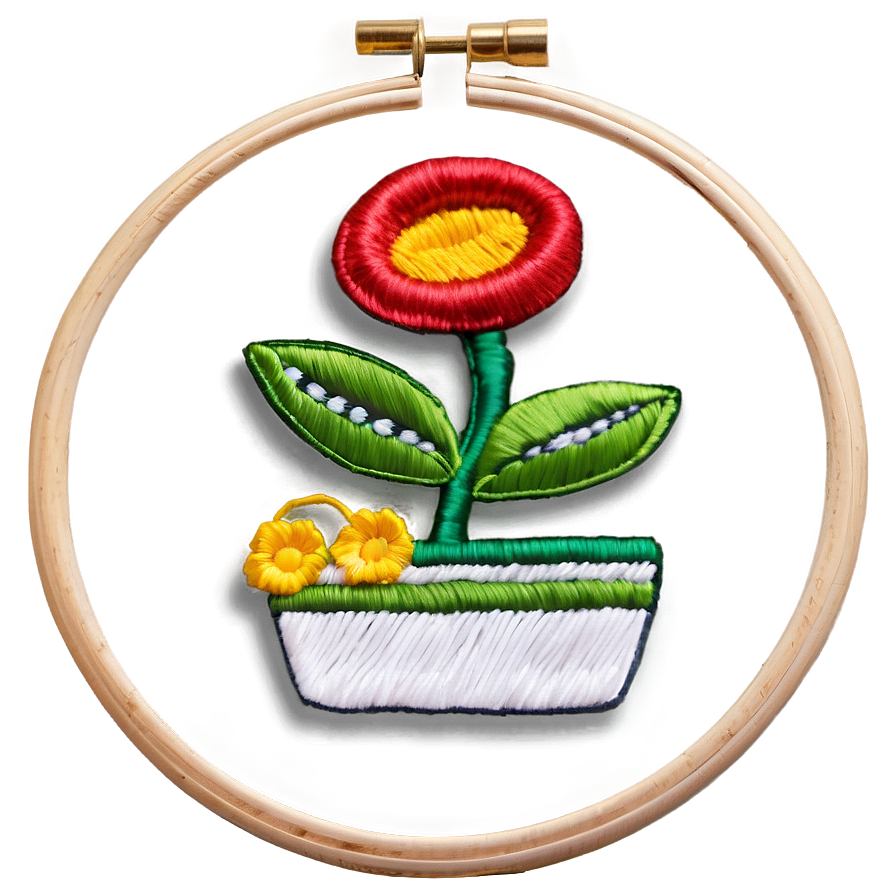 Embroidery Hoop Art Png 06262024 PNG Image