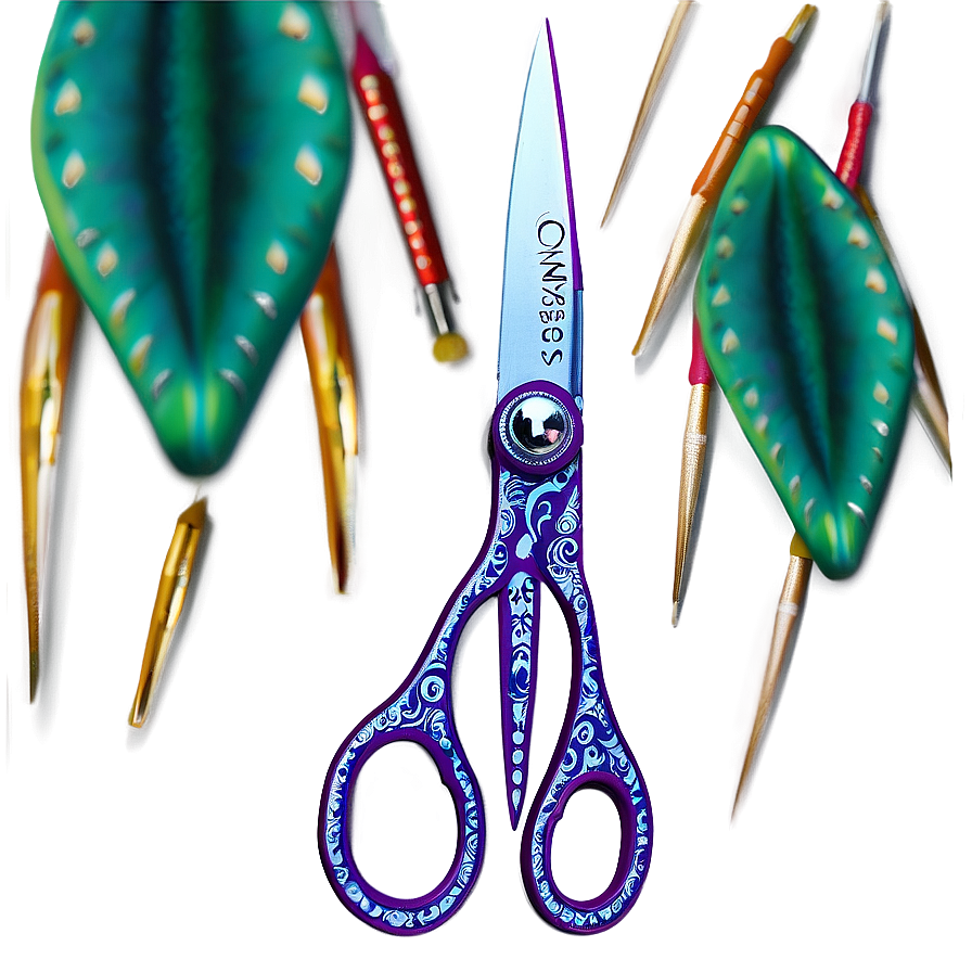 Embroidery Scissors Png Fqf93 PNG Image