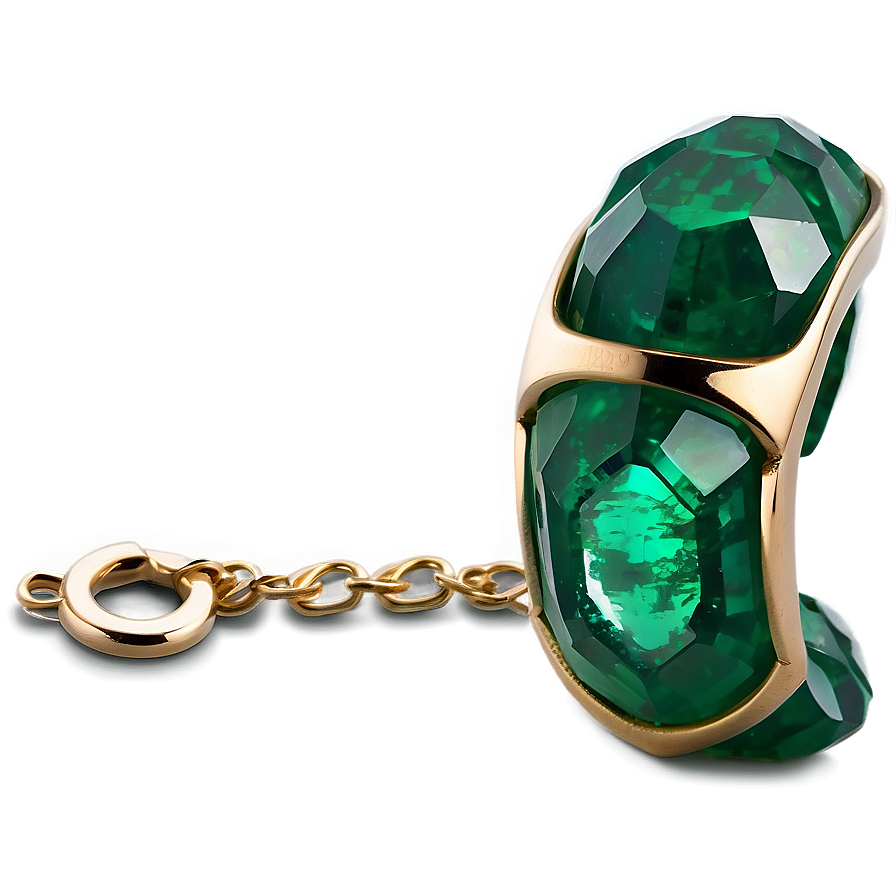 Emerald Bracelet Bead Png Vjm PNG Image