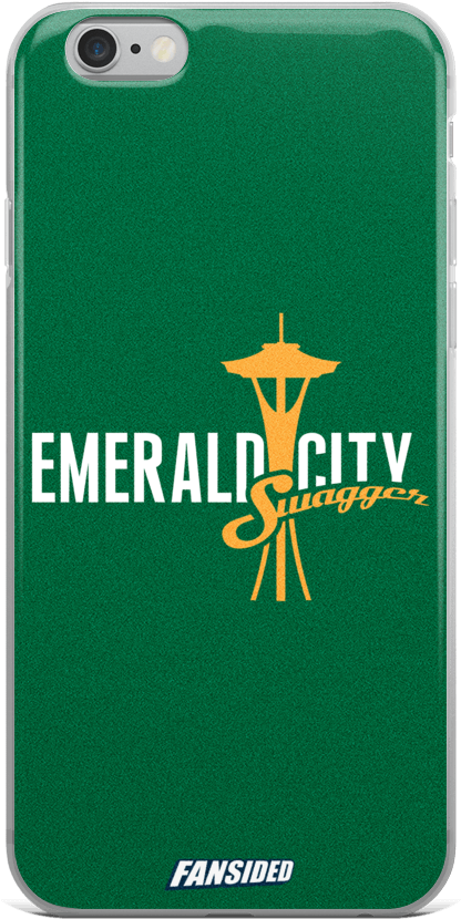 Emerald City Swagger Phone Case PNG Image