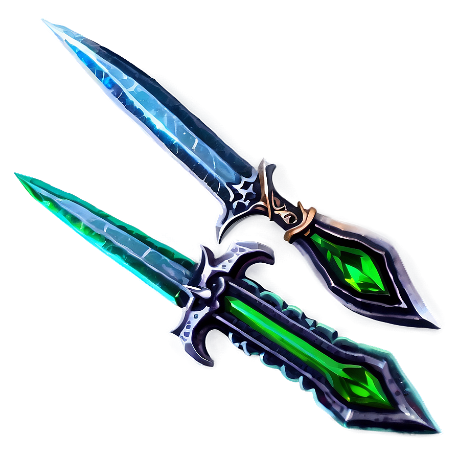 Emerald Dagger Png Mkb36 PNG Image