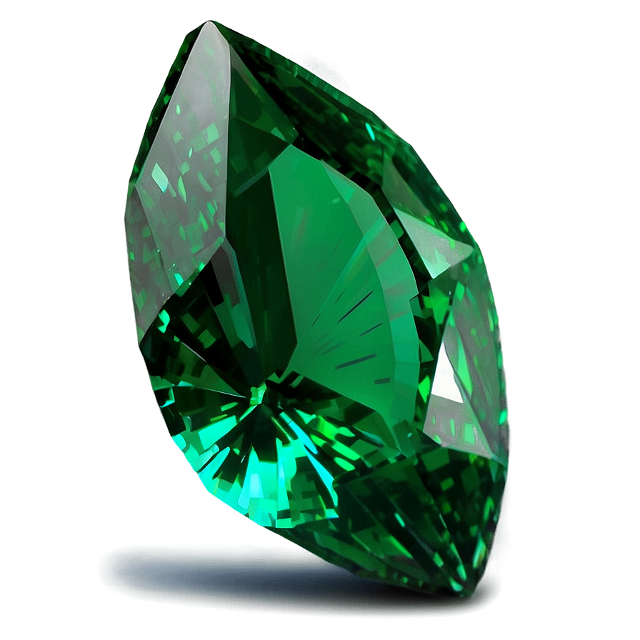 Emerald Green Gemstone Png Nhm PNG Image