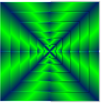 Emerald Optical Illusion Tunnel.jpg PNG Image