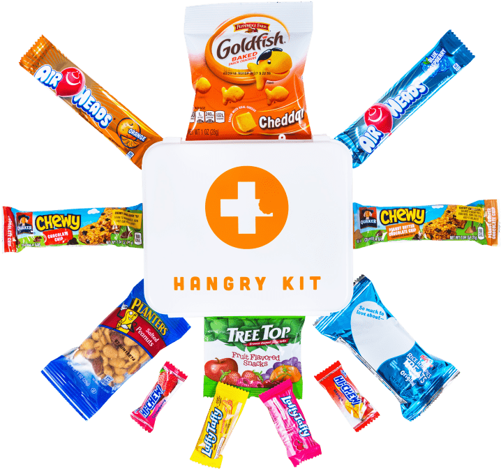 Emergency Snack Kit Assortment PNG Image