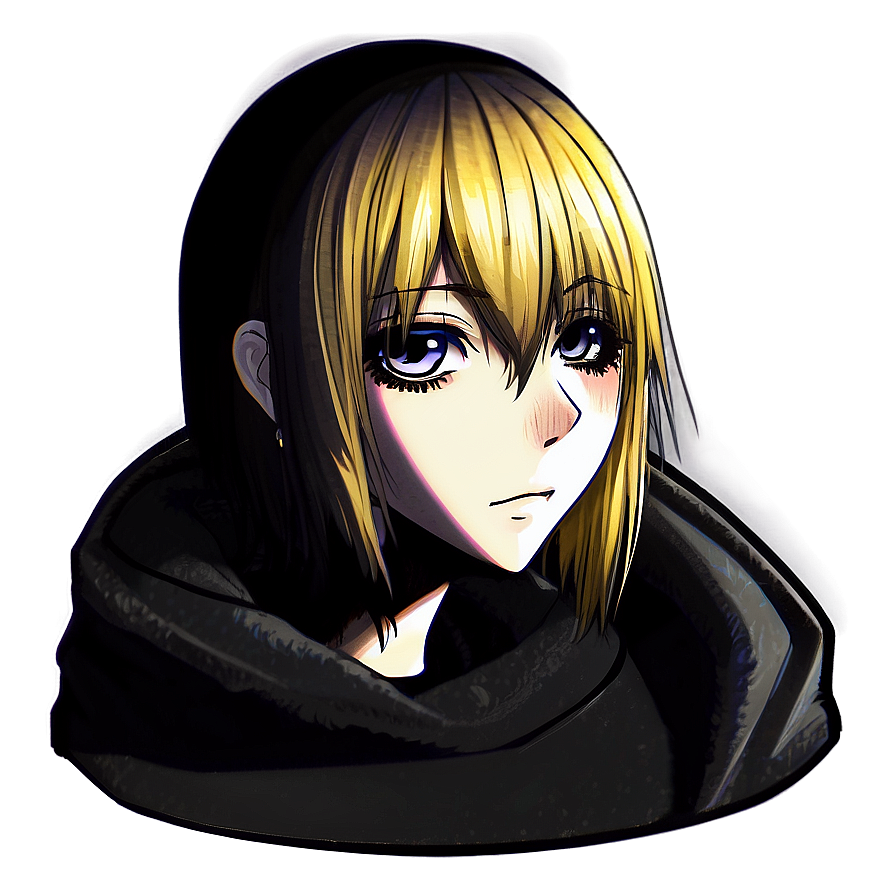 Emo Anime Character Png Yid49 PNG Image