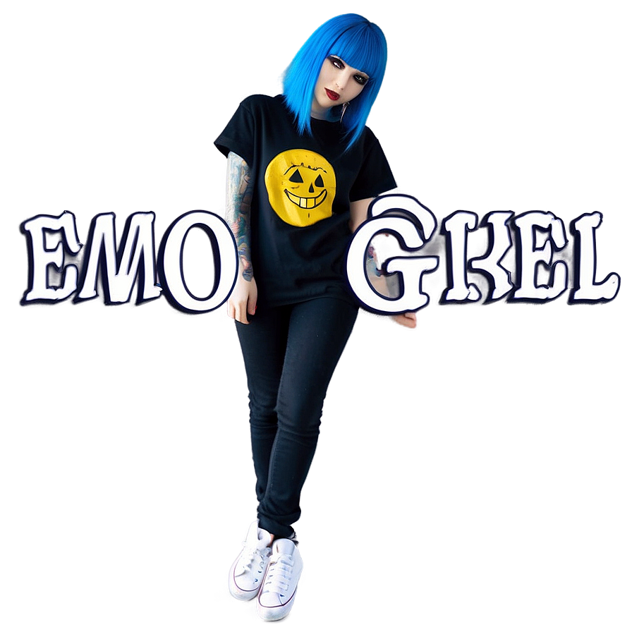 Emo Girl Shirt Png 06132024 PNG Image