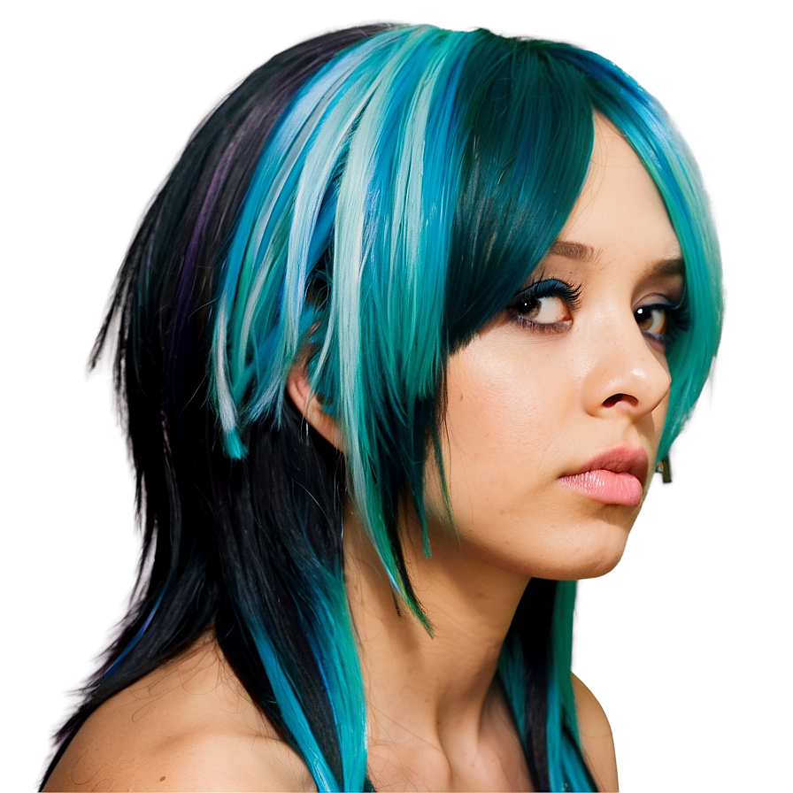 Emo Hair For Cosplay Png 05252024 PNG Image