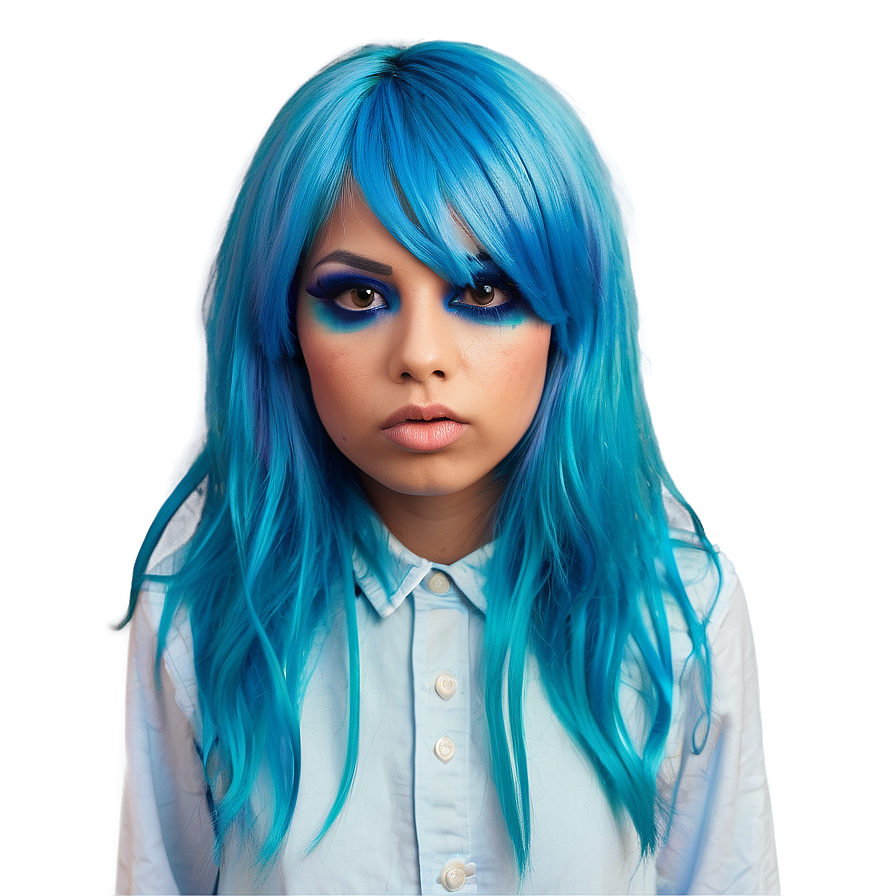 Emo Hair For Halloween Png 05252024 PNG Image