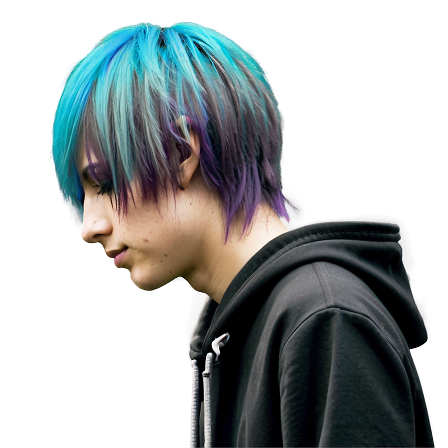 Emo Hair Style Png 84 PNG Image