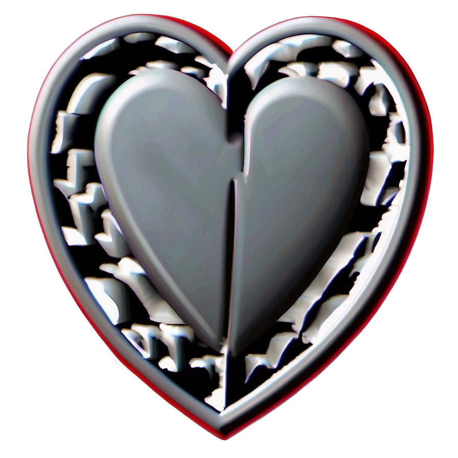 Emo Heart Symbol Png 05212024 PNG Image