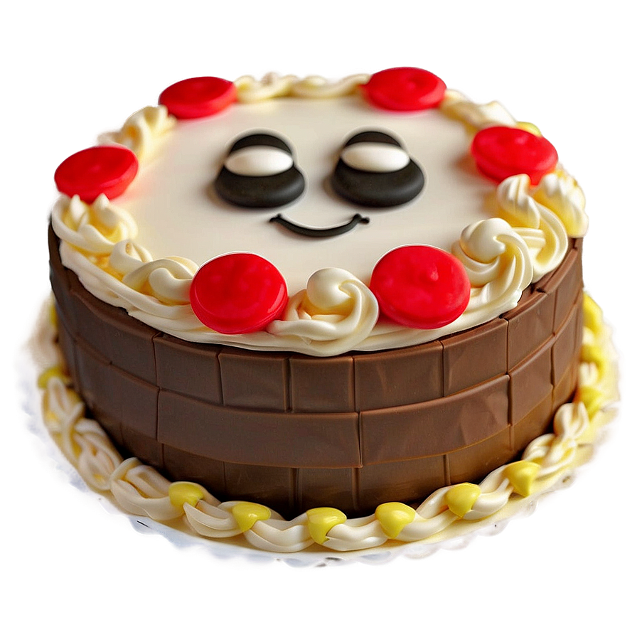 Emoji Cake Design Png 06262024 PNG Image