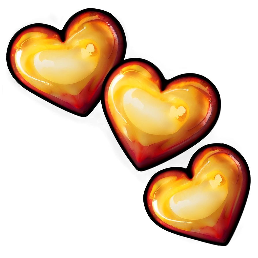 Emoji Hearts For Texting Png 06292024 PNG Image