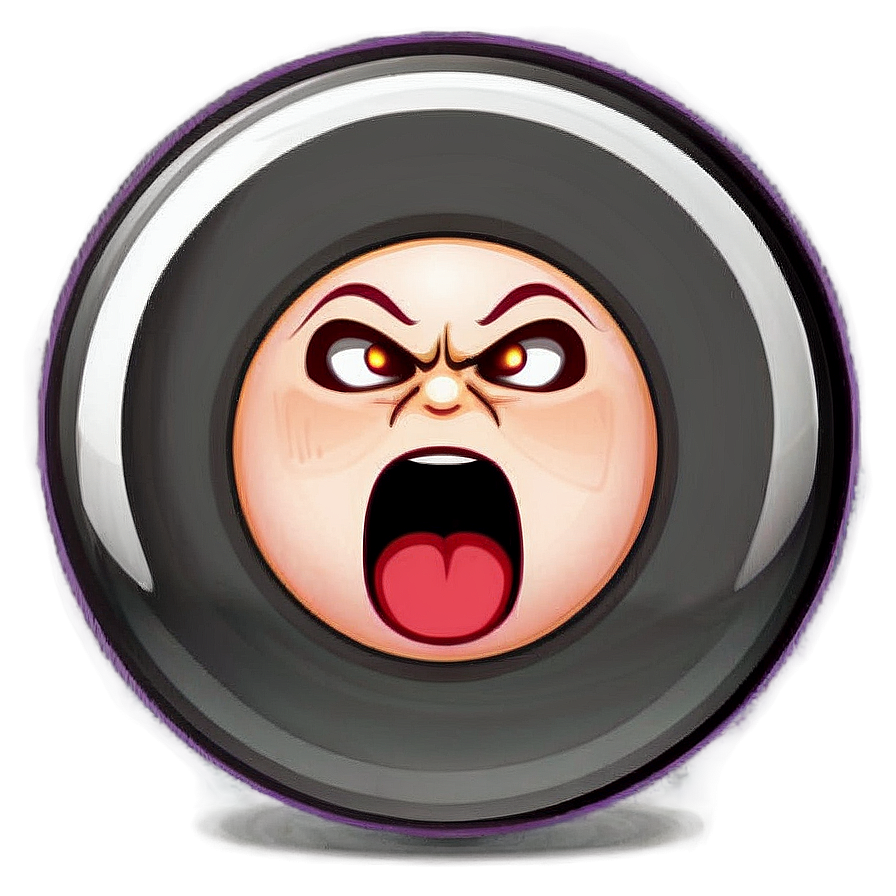 Emoji Of Anger Png Xye PNG Image