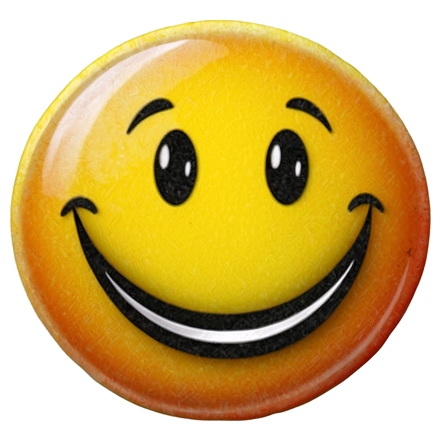 Emoji With Smiling Eyes Png Aos PNG Image