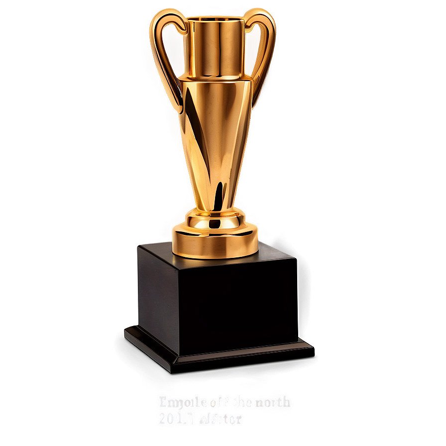 Employee Of The Month Trophy Png Vev PNG Image