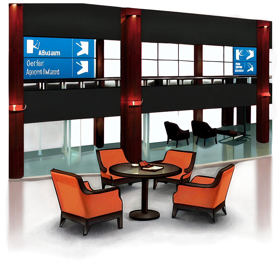 Empty Airport Lounge Png 96 PNG Image