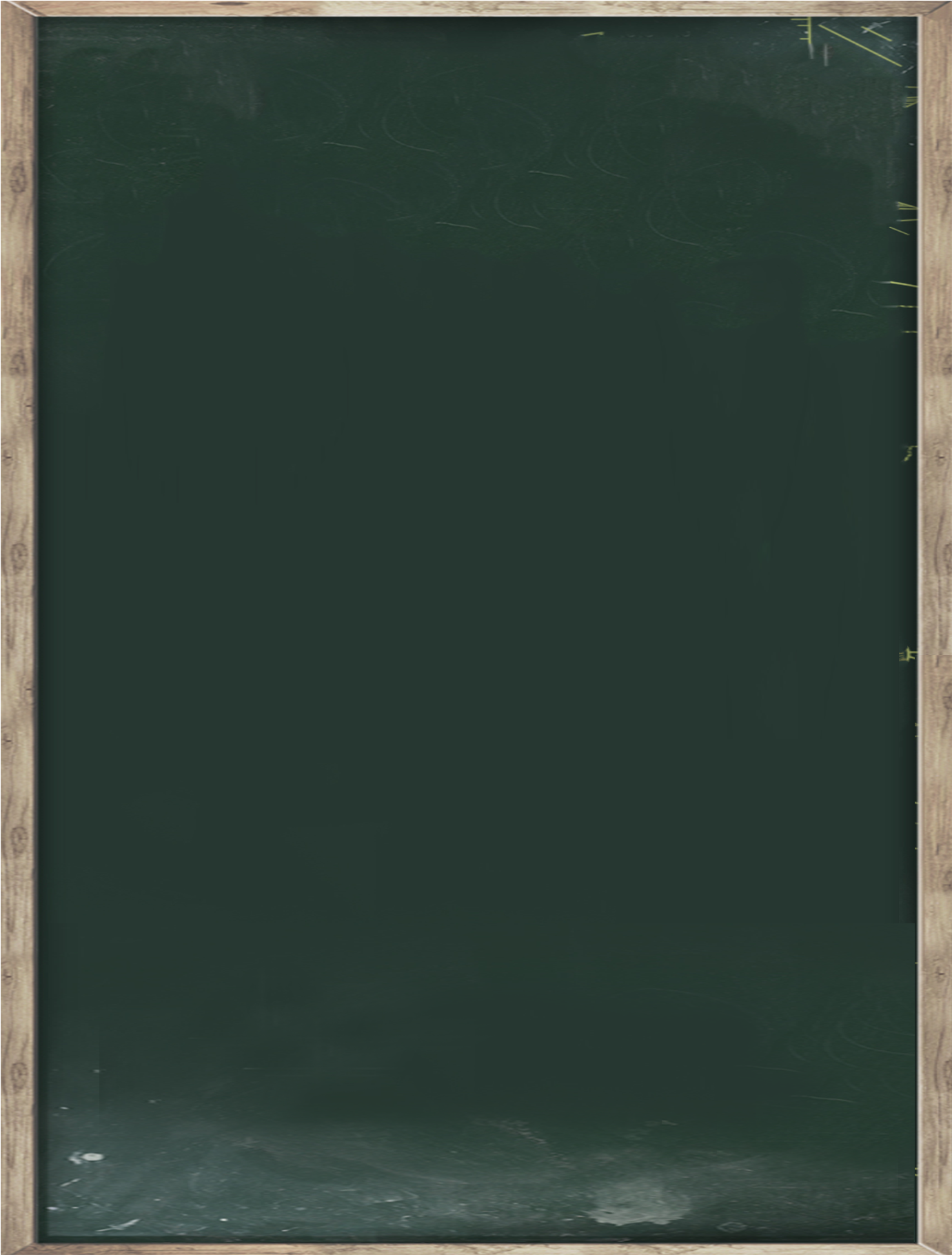 Empty Blackboard Texture PNG Image