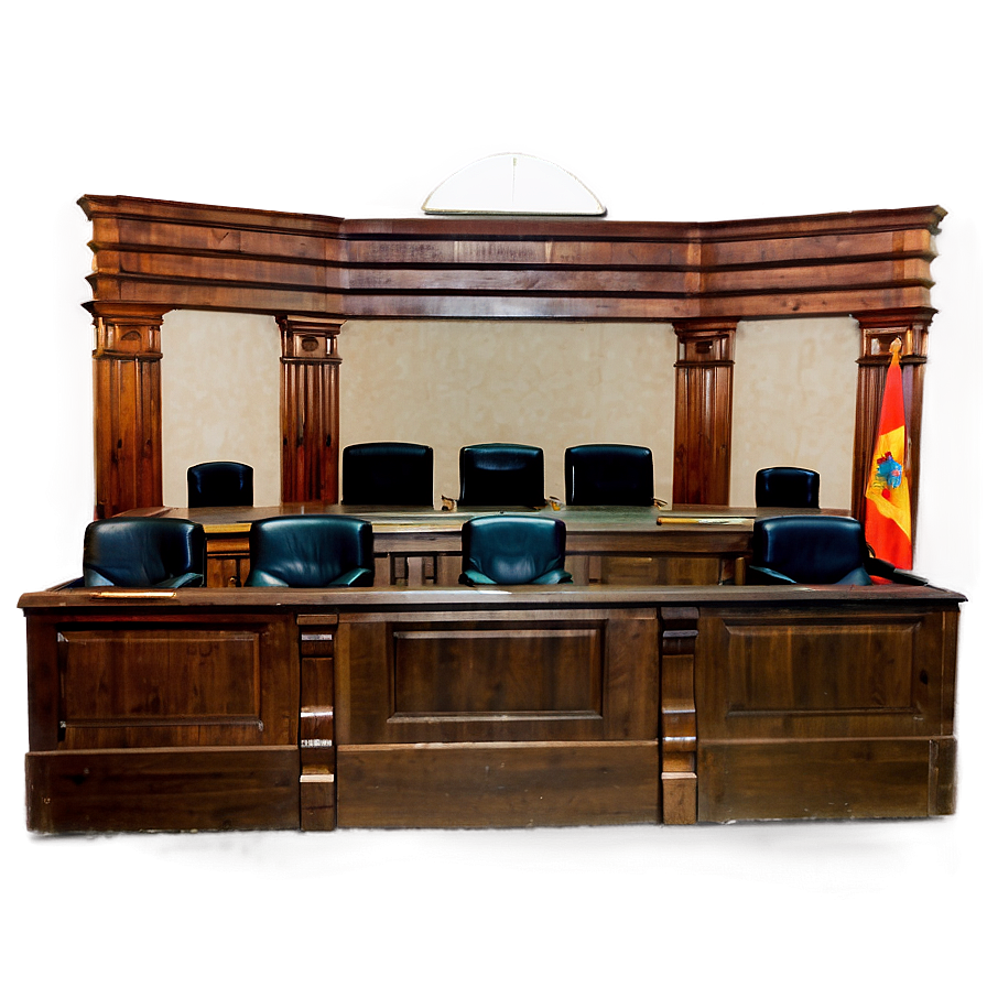 Empty Courtroom Silence Png 06262024 PNG Image