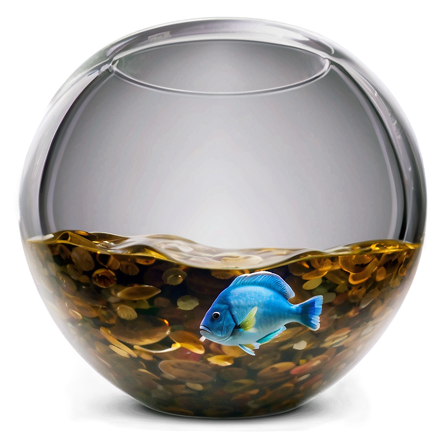 Empty Fishbowl Png 06212024 PNG Image