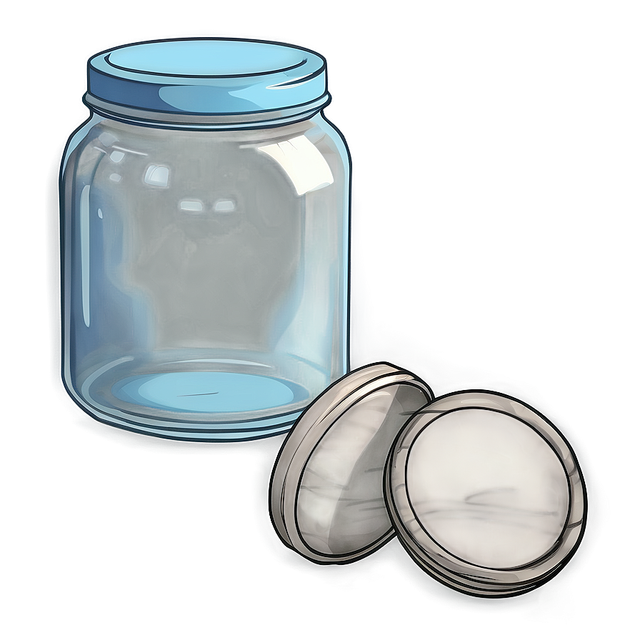 Empty Glass Jar Clipart Png Ism57 PNG Image