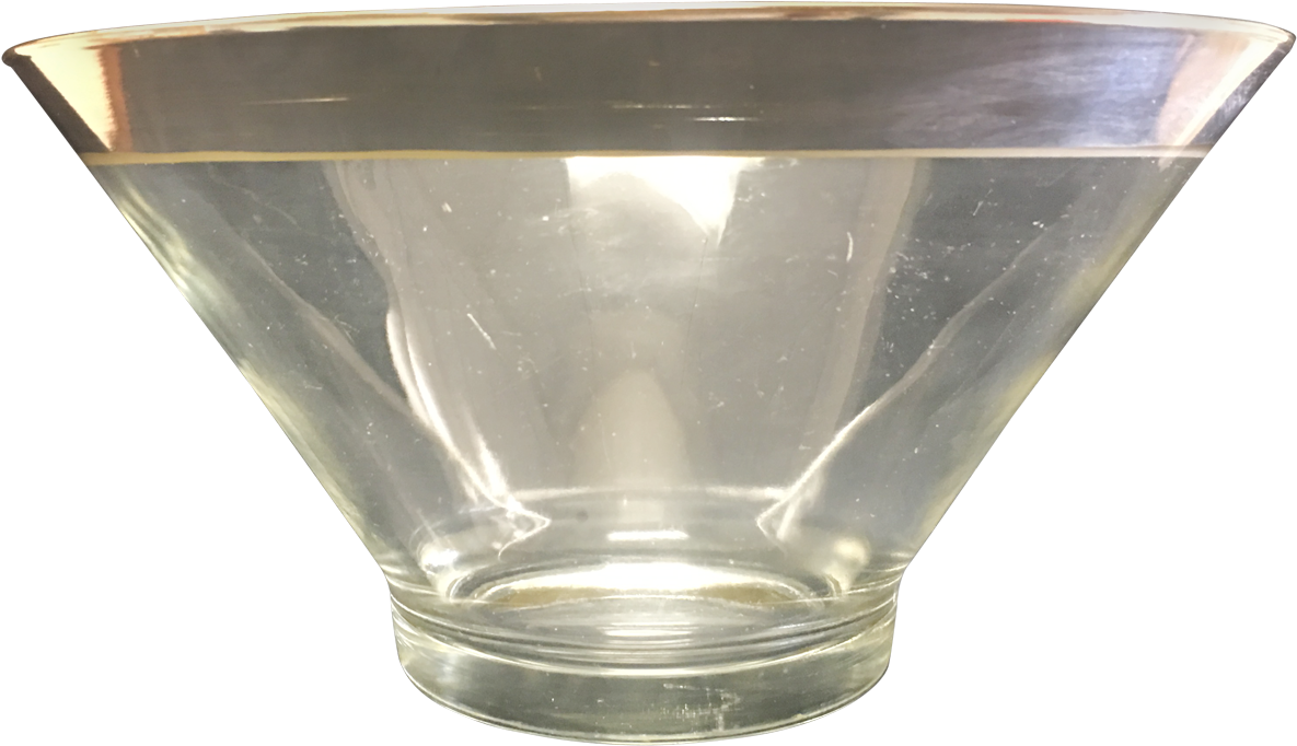 Empty Martini Glass PNG Image